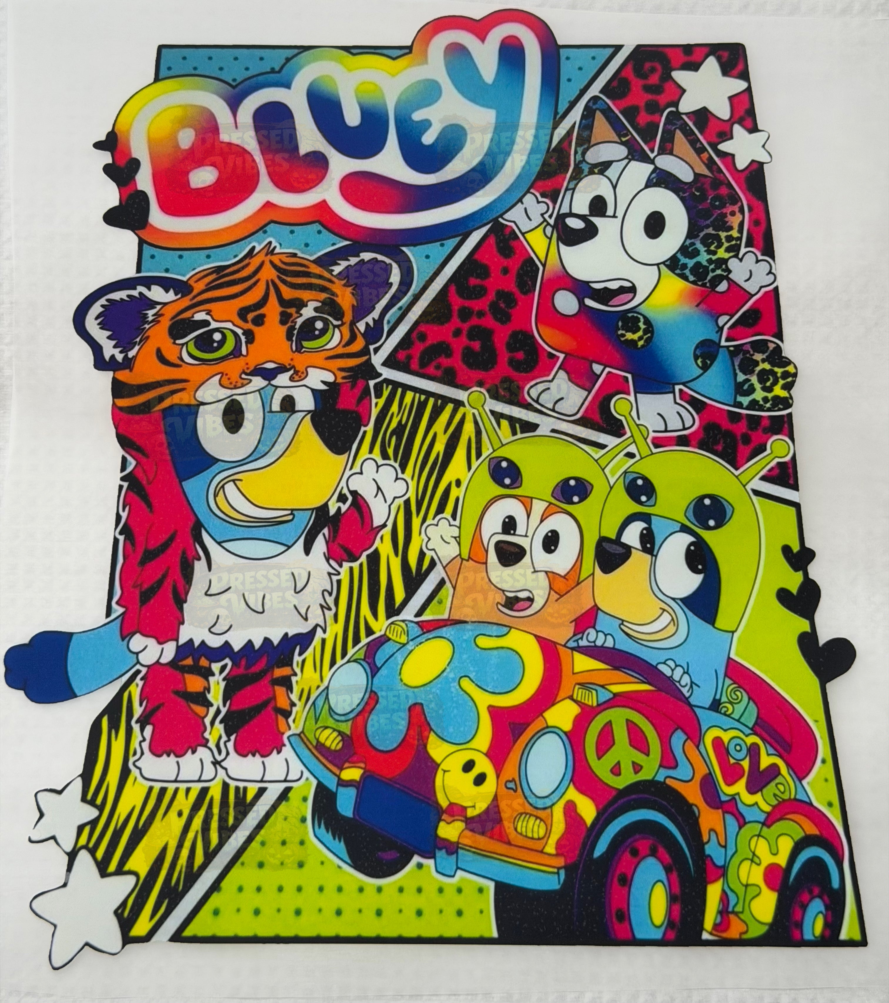 Bluey from the 2000s